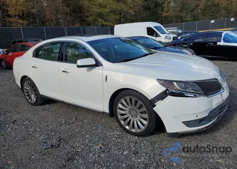 2013 Lincoln Mks z USA, uszkodzony, nr VIN 1LNHL9DK1DG605213